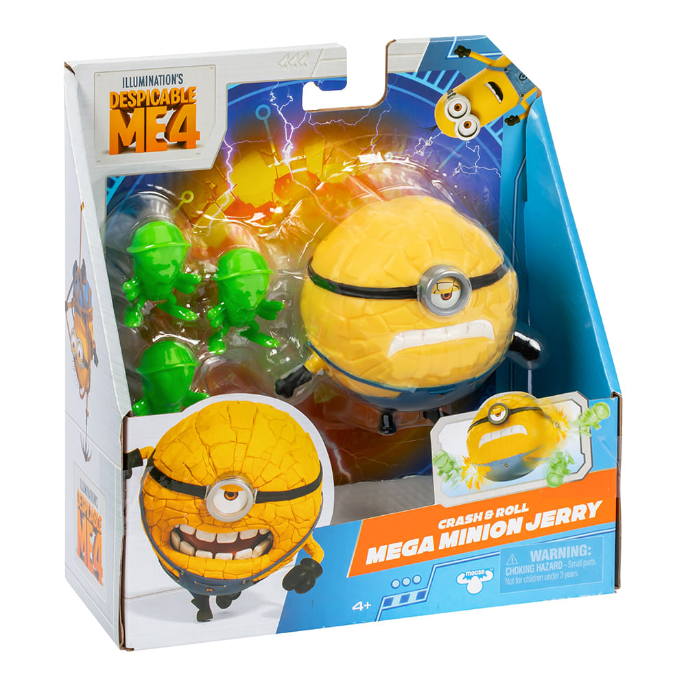 Boneco Colecionável 10cm Meu Malvado Favorito 4 - Mega Minion Jerry - Imagem 2