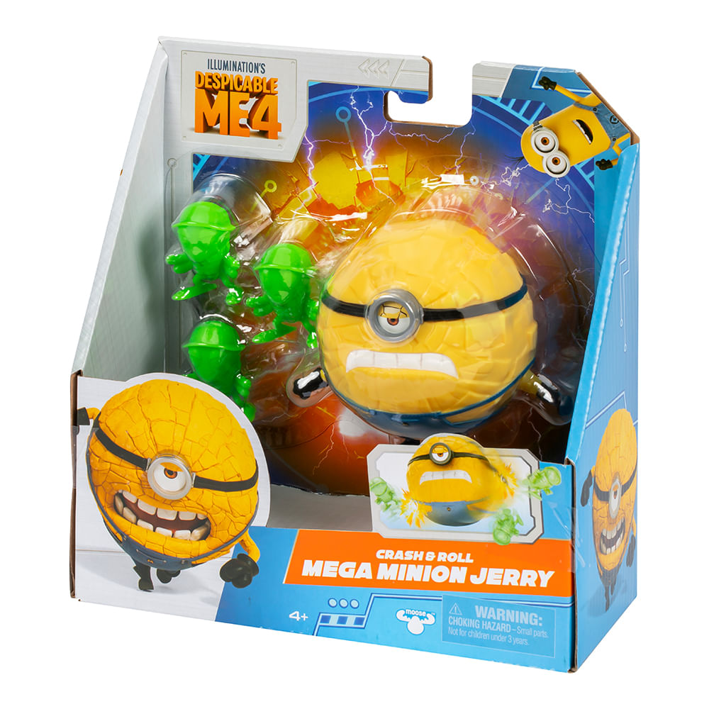 Boneco Colecionável 10cm Meu Malvado Favorito 4 - Mega Minion Jerry - Imagem 5