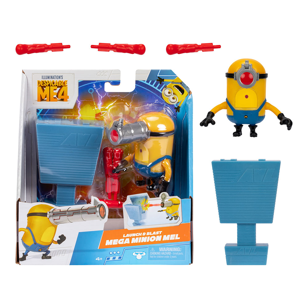 Boneco Colecionável 10cm Meu Malvado Favorito 4 - Mega Minion Mel - Imagem 2