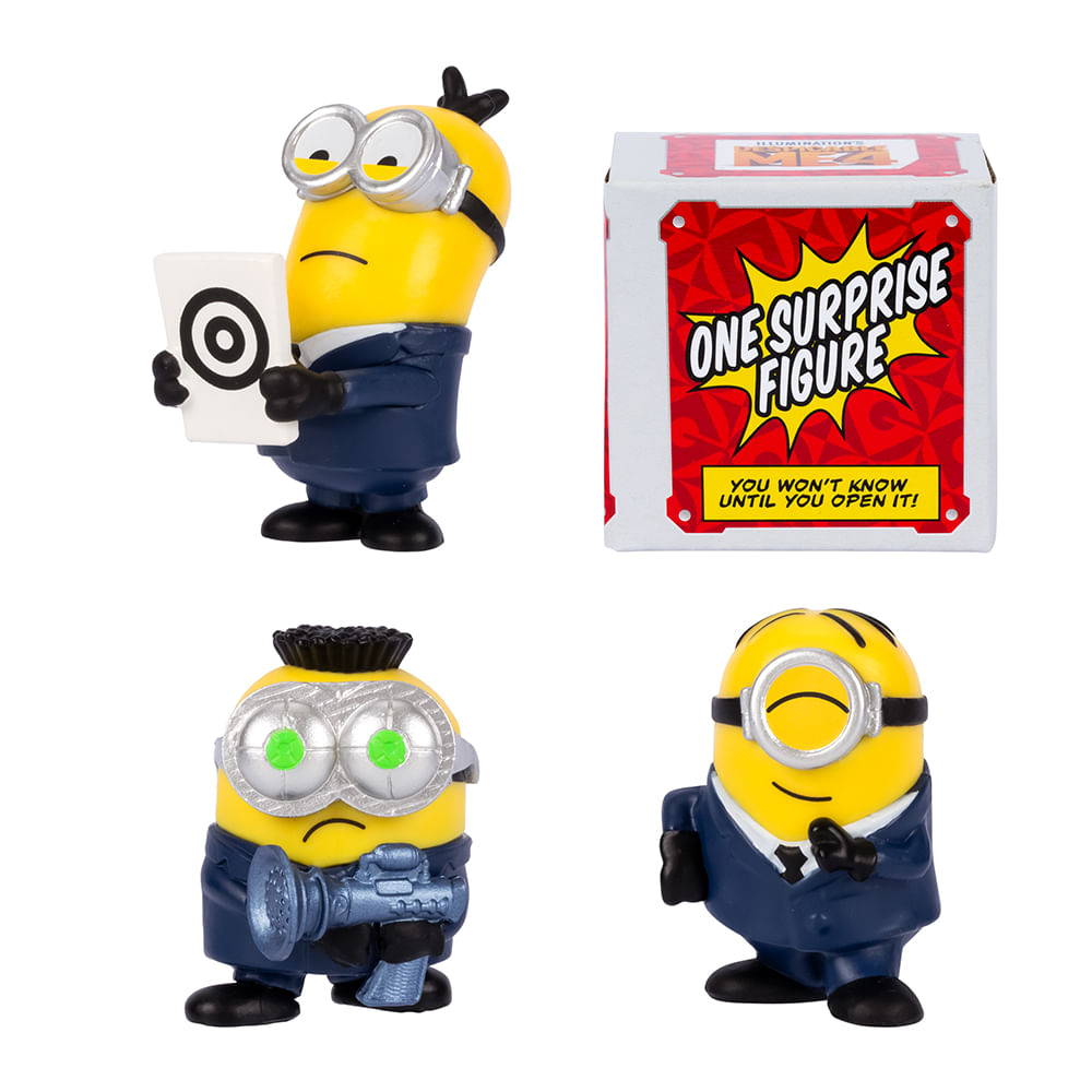 Kit com 4 Bonecos Colecionáveis 5cm Meu Malvado Favorito 4 - AVL Squad - Imagem 7