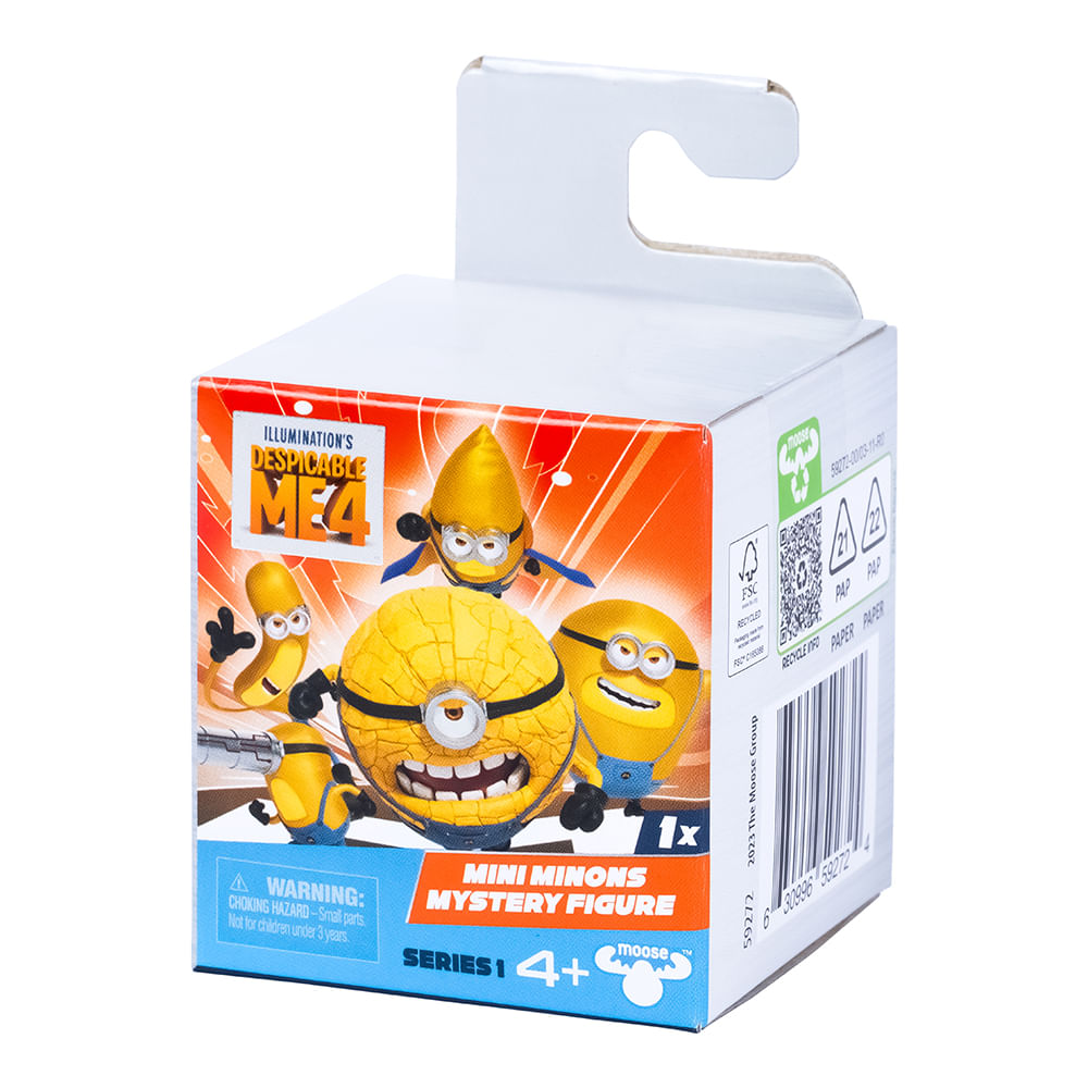 Boneco Colecionável Surpresa 5cm Meu Malvado Favorito 4 - Imagem 2