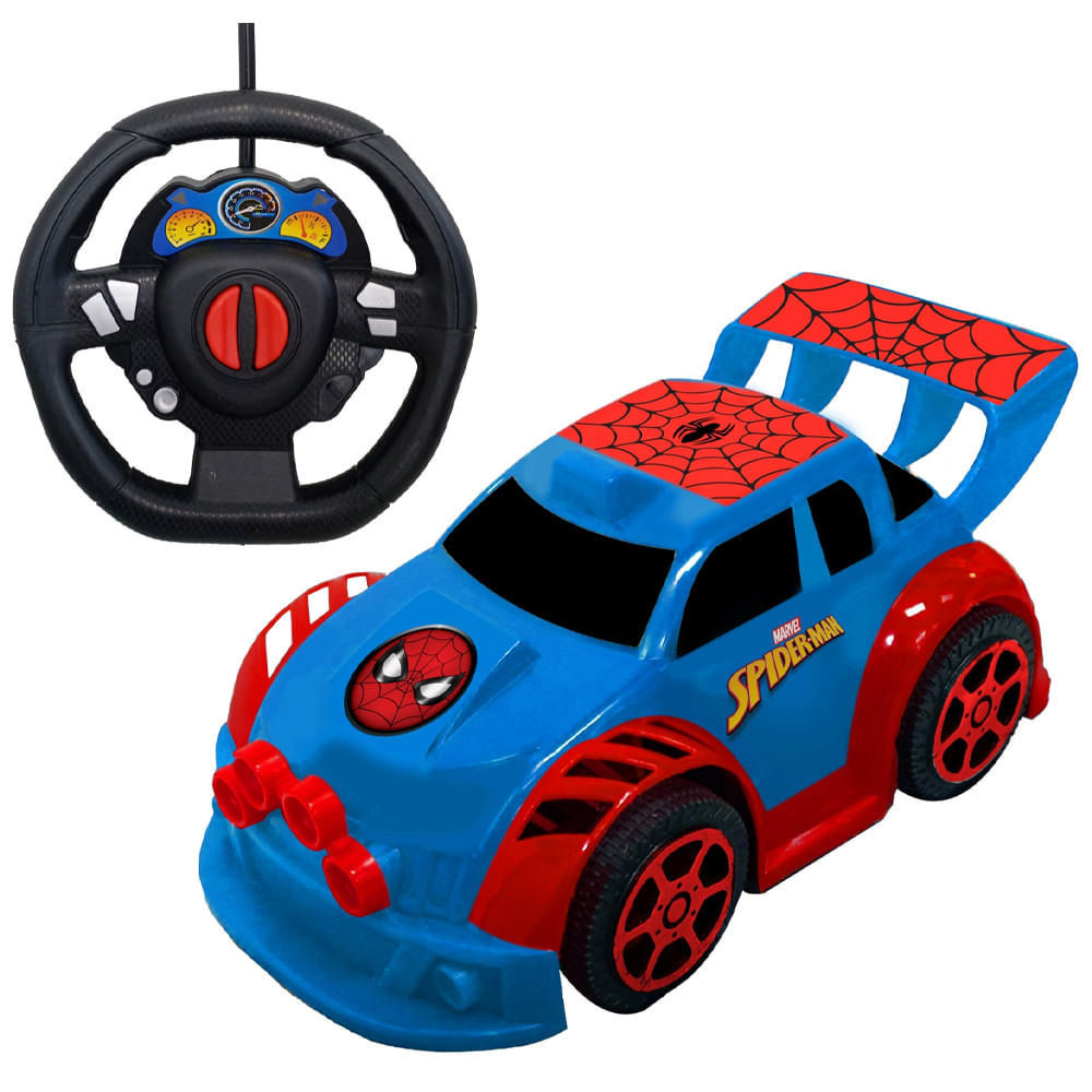Carrinho de Controle Remoto Homem Aranha Smart Driver
