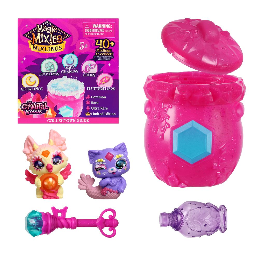 Magic Mixies Caldeirão Surpresa Mixlings Twin Pack Crystal Woods - Imagem 7