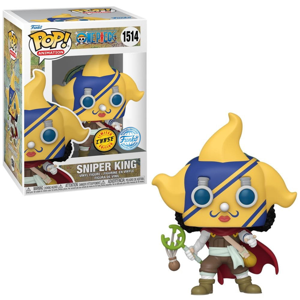 Boneco Funko Pop! One Piece - Sogeking Exclusivo Chase