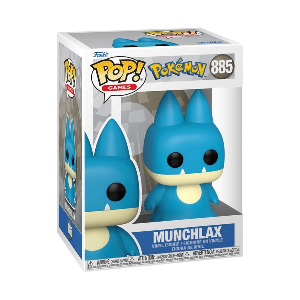 Boneco Funko Pop! Pokémon - Munchlax - Imagem 3