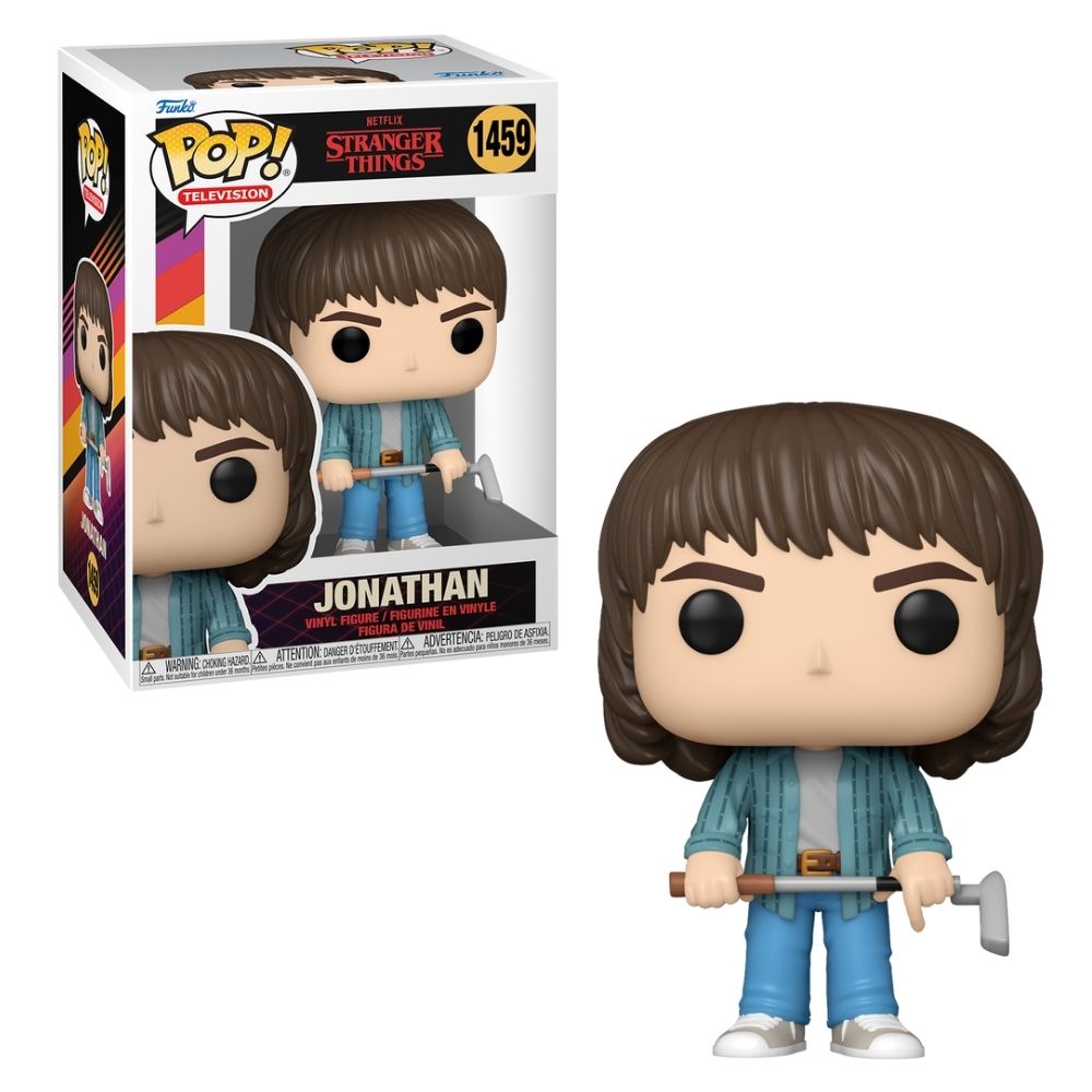 Boneco Funko Pop! Stranger Things - Jonathan com Taco de Golfe
