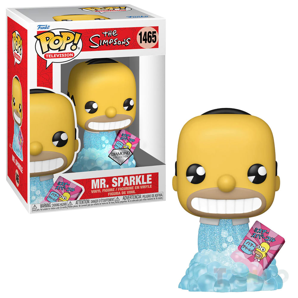 Boneco Funko Pop! Os Simpsons - Mr. Sparkle