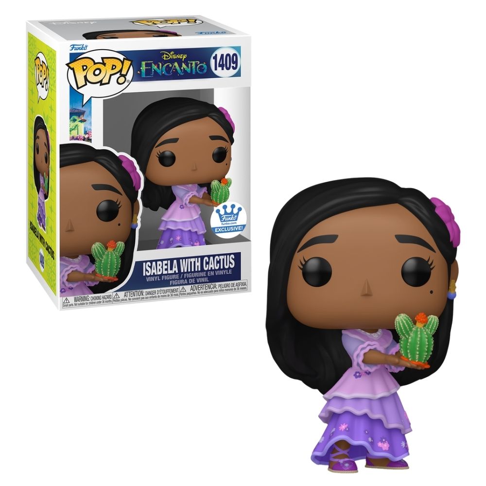 Boneco Funko Pop! Disney Encanto - Isabela com Cacto