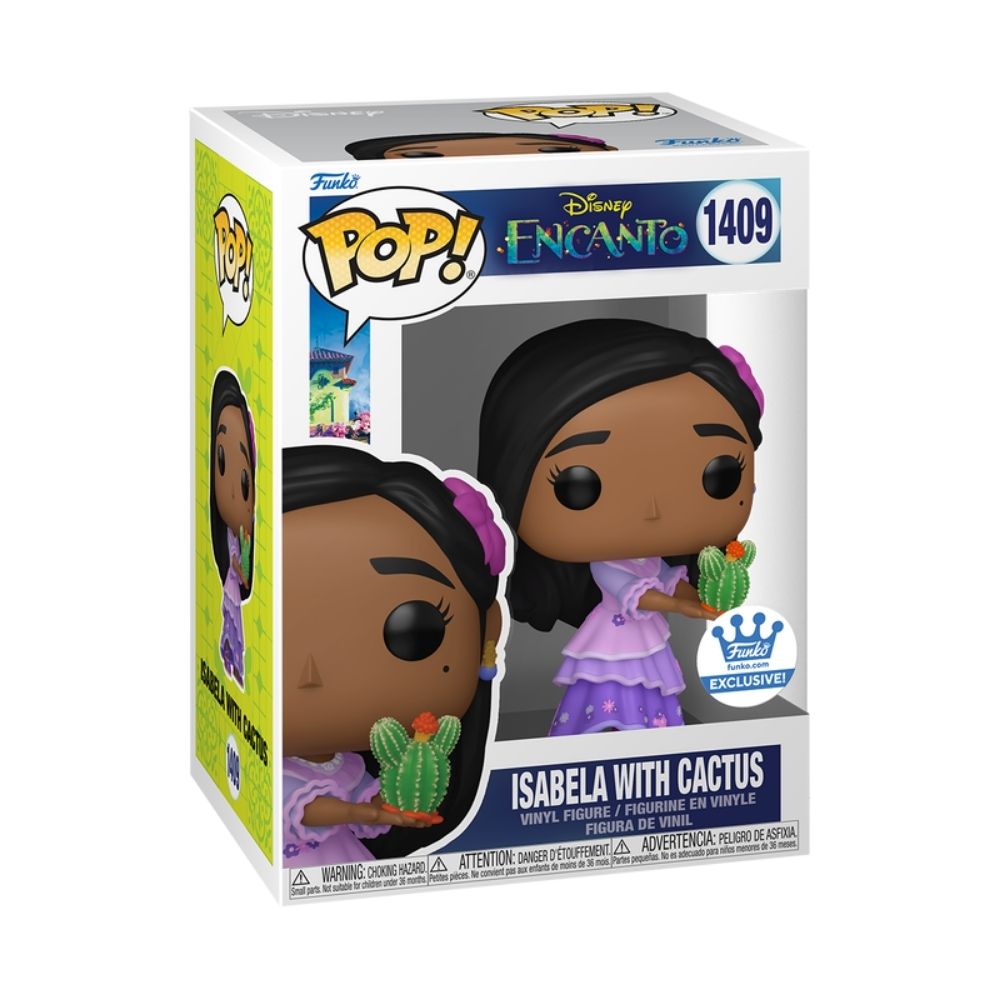 Boneco Funko Pop! Disney Encanto - Isabela com Cacto - Imagem 3