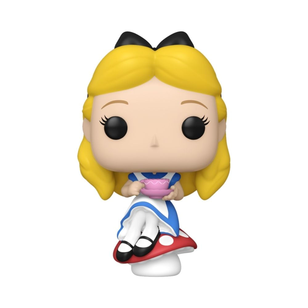 Boneco Funko Pop! Disney - Alice com Chá - Imagem 2