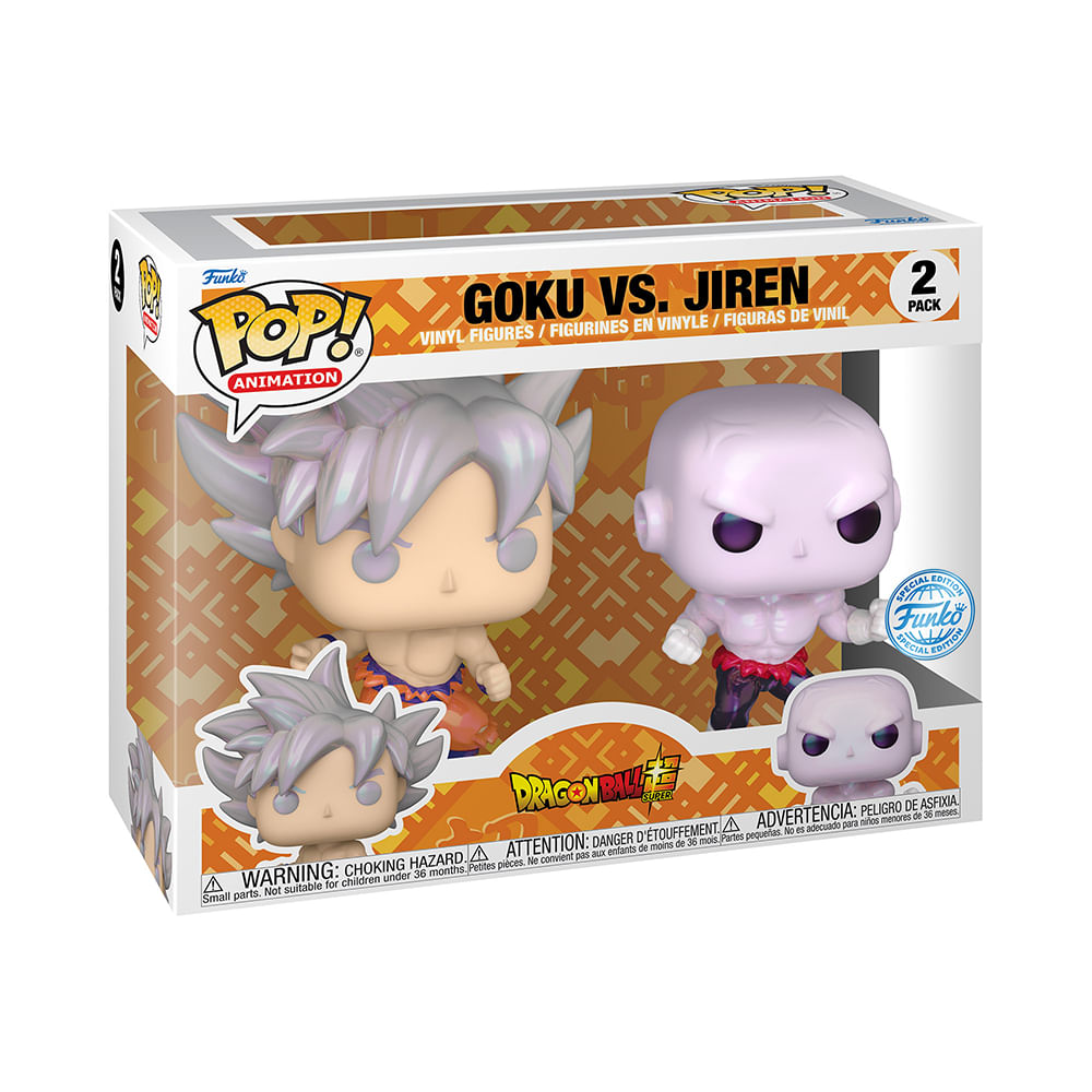 Boneco Funko Pop! Dragon Ball Super - Goku vs Jiren - Imagem 4