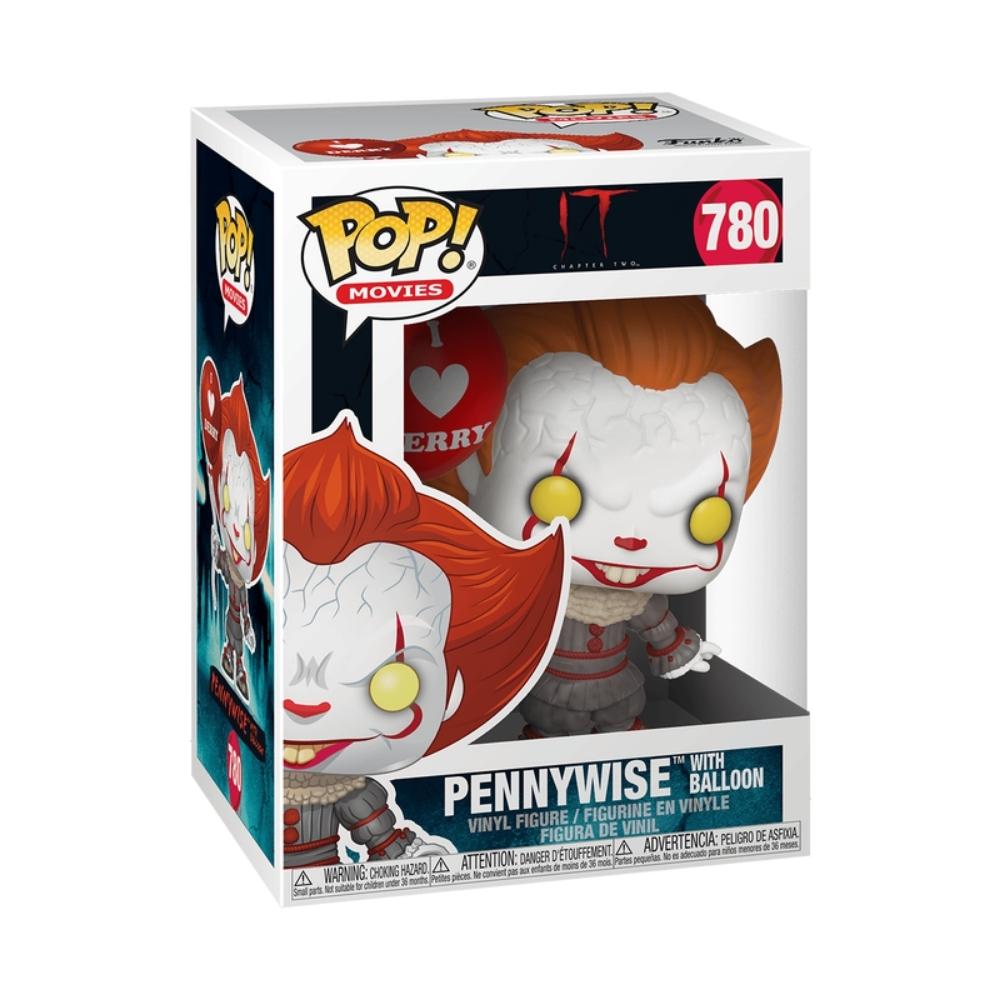 Boneco Funko Pop! IT A Coisa 2 - Pennywise com Balão - Imagem 3