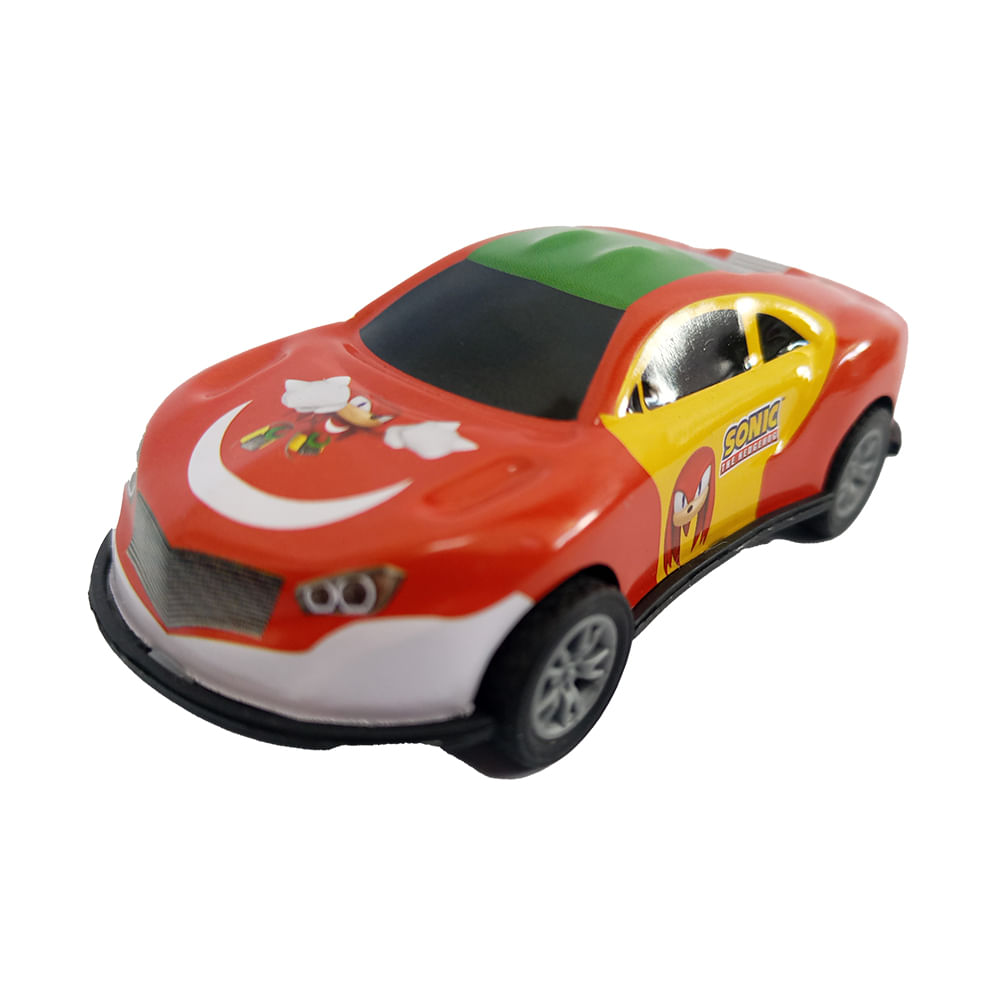 Mini Carrinhos Sonic Pull Back - Knuckles