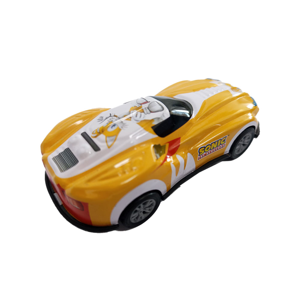 Mini Carrinhos Sonic Pull Back - Tails - Imagem 4