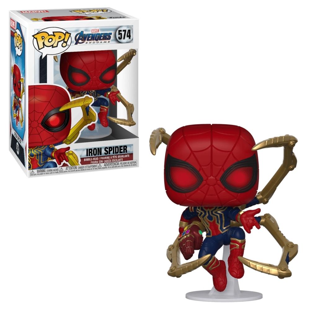 Boneco Funko Pop! Marvel Vingadores Ultimato - Homem-Aranha de Ferro