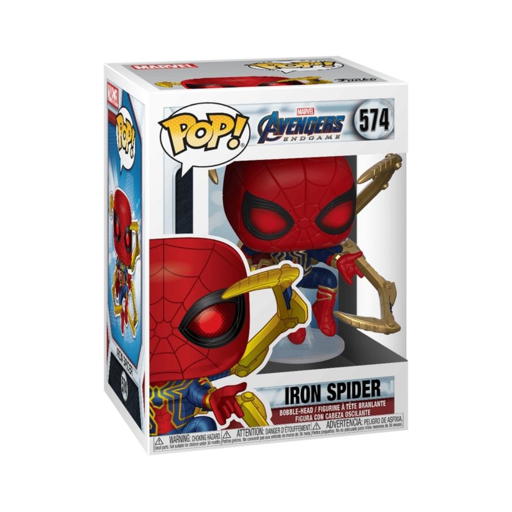 Boneco Funko Pop! Marvel Vingadores Ultimato - Homem-Aranha de Ferro - Imagem 3