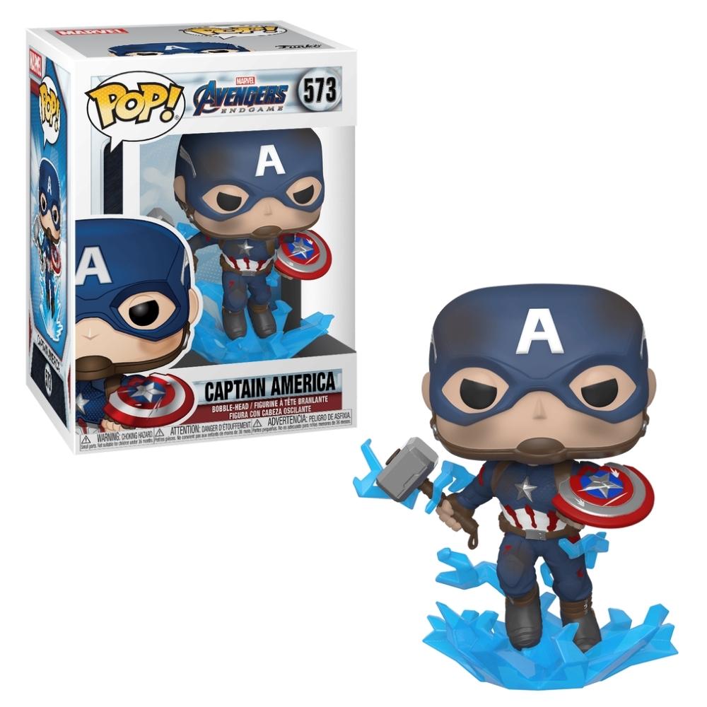 Boneco Funko Pop! Marvel Vingadores Ultimato - Capitão América