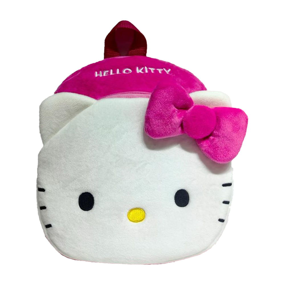 Mochila Infantil de Pelúcia Hello Kitty - Imagem 3