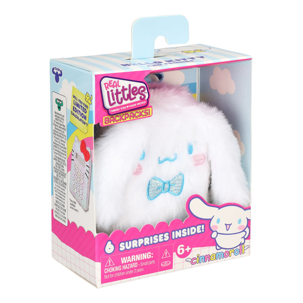 Mini Mochilas Real Littles Backpack Hello Kitty Cinnamoroll - Imagem 3