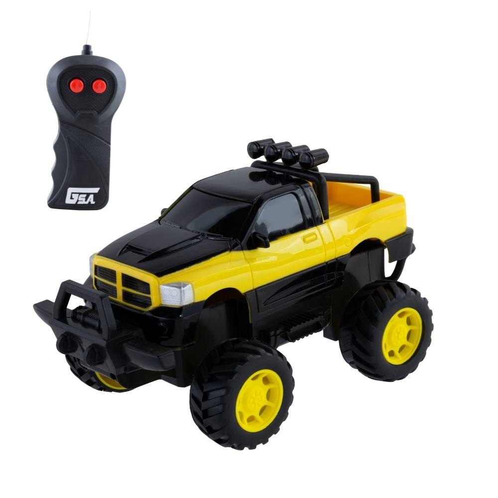 Carrinho de Controle Remoto Garagem S.A. Demolition - Amarelo
