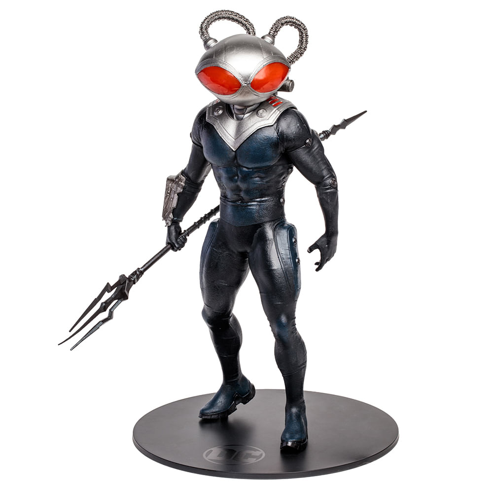 Estátua Action Figure McFarlane 12” Filme Aquaman 2 - Black Manta - Imagem 5