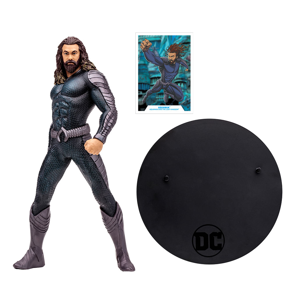 Estátua Action Figure McFarlane 12” Filme Aquaman 2 - Aquaman - Imagem 7