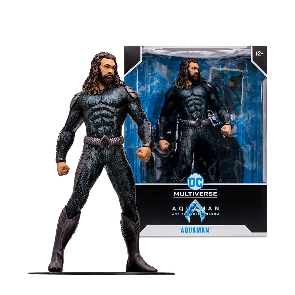 Estátua Action Figure McFarlane 12” Filme Aquaman 2 - Aquaman - Imagem 8