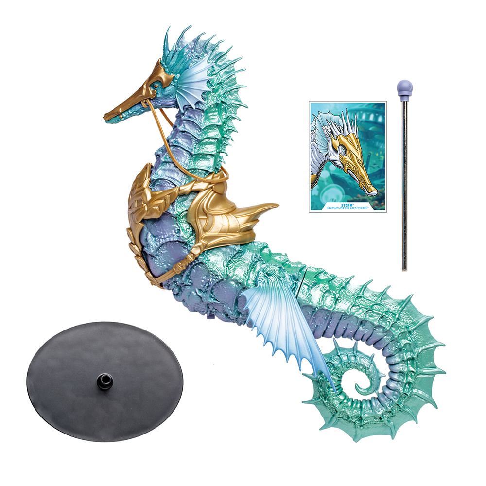Boneco Action Figure McFarlane 14” Filme Aquaman 2 - Seadragon Storm - Imagem 4