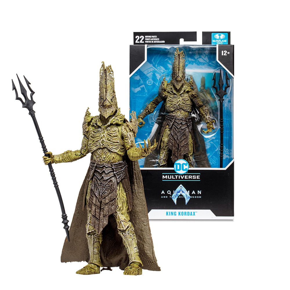 Boneco Action Figure McFarlane 7” Filme Aquaman 2 - King Kordax - Imagem 9
