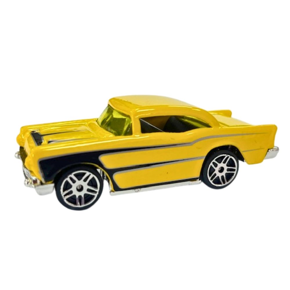 Mini Carrinho Die Cast Garagem S.A. - Classico Amarelo - Imagem 3