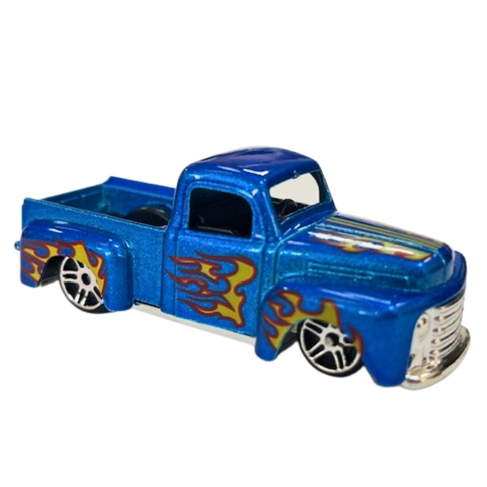 Mini Carrinho Die Cast Garagem S.A. - Caminhonete Azul Metalico