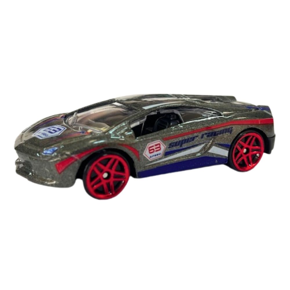 Mini Carrinho Die Cast Garagem S.A. - Corrida Cinza - Imagem 3