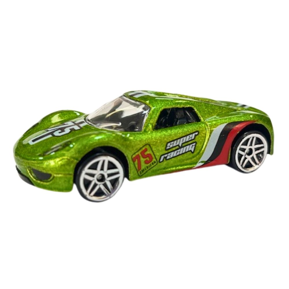 Mini Carrinho Die Cast Garagem S.A. - Corrida Verde - Imagem 3