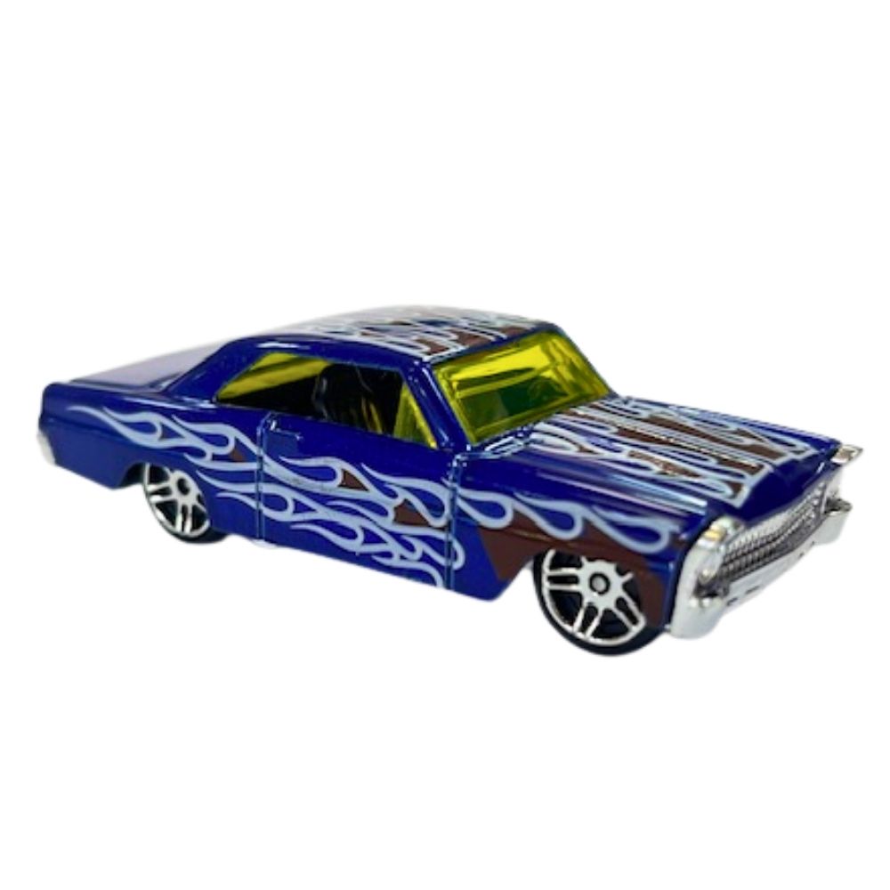 Mini Carrinho Die Cast Garagem S.A. - Classico Azul Marinho