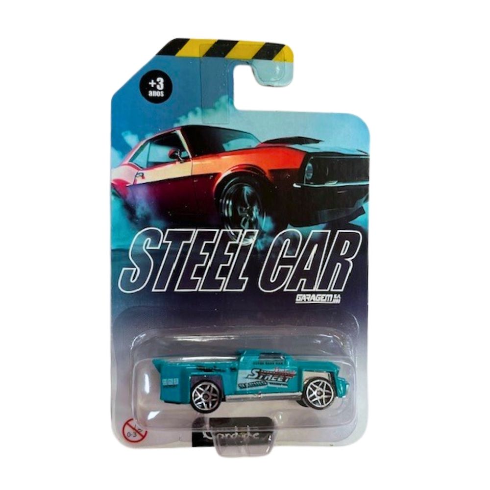 Mini Carrinho Die Cast Garagem S.A. - Caminhonete Azul - Imagem 2