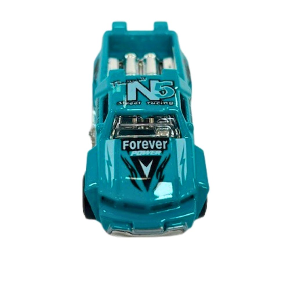 Mini Carrinho Die Cast Garagem S.A. - Caminhonete Azul - Imagem 4