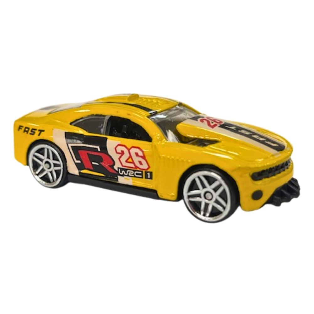 Mini Carrinho Die Cast Garagem S.A. - Corrida Amarelo