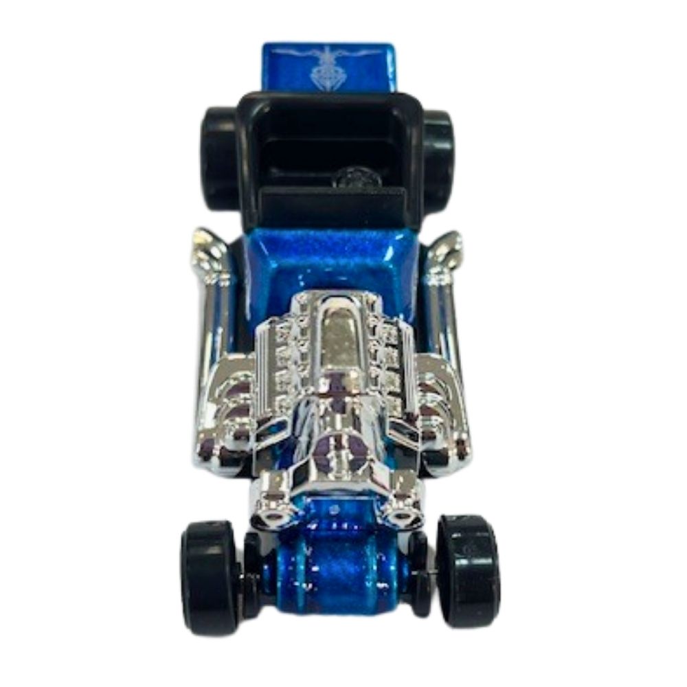 Mini Carrinho Die Cast Garagem S.A. - Dragster Azul - Imagem 3