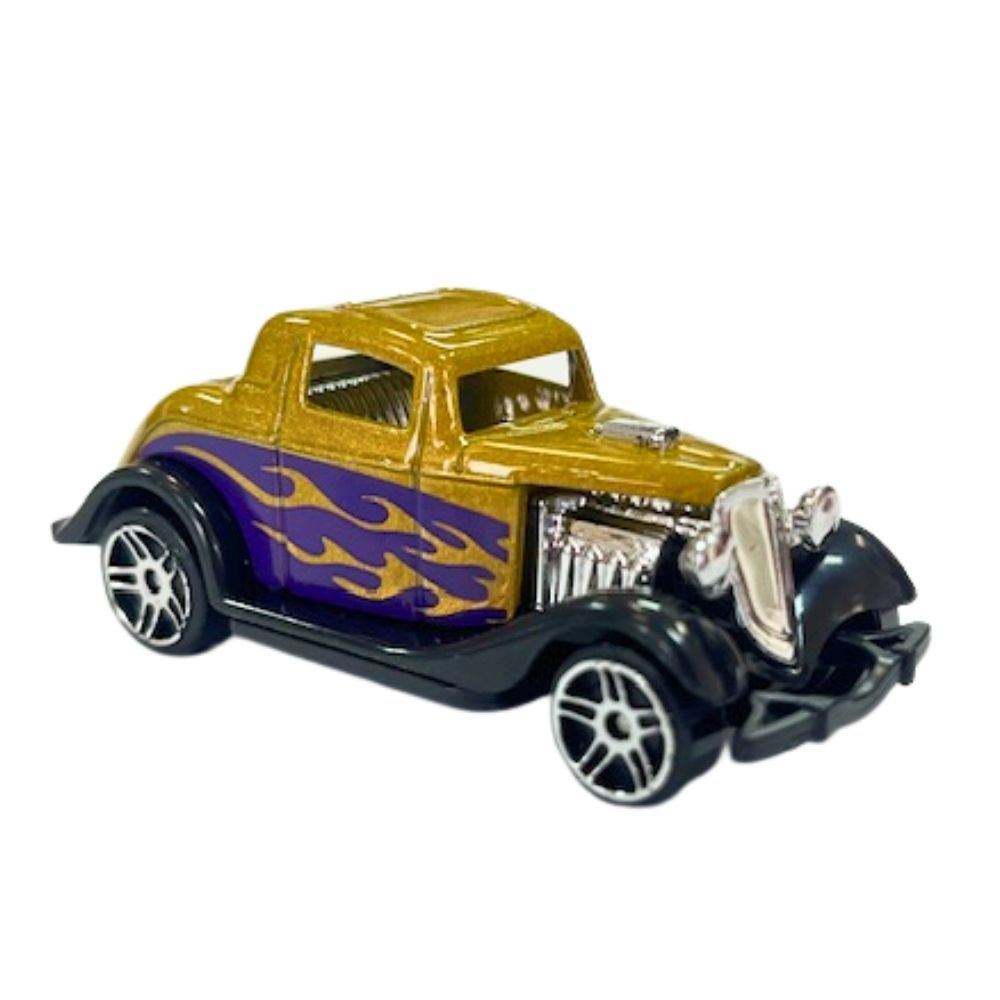 Mini Carrinho Die Cast Garagem S.A. - Dragster Dourado