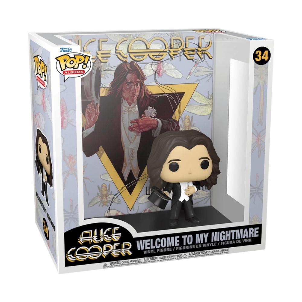 Boneco Funko Pop! Album Cover - Alice Cooper - Welcome To My Nightmare - Imagem 3