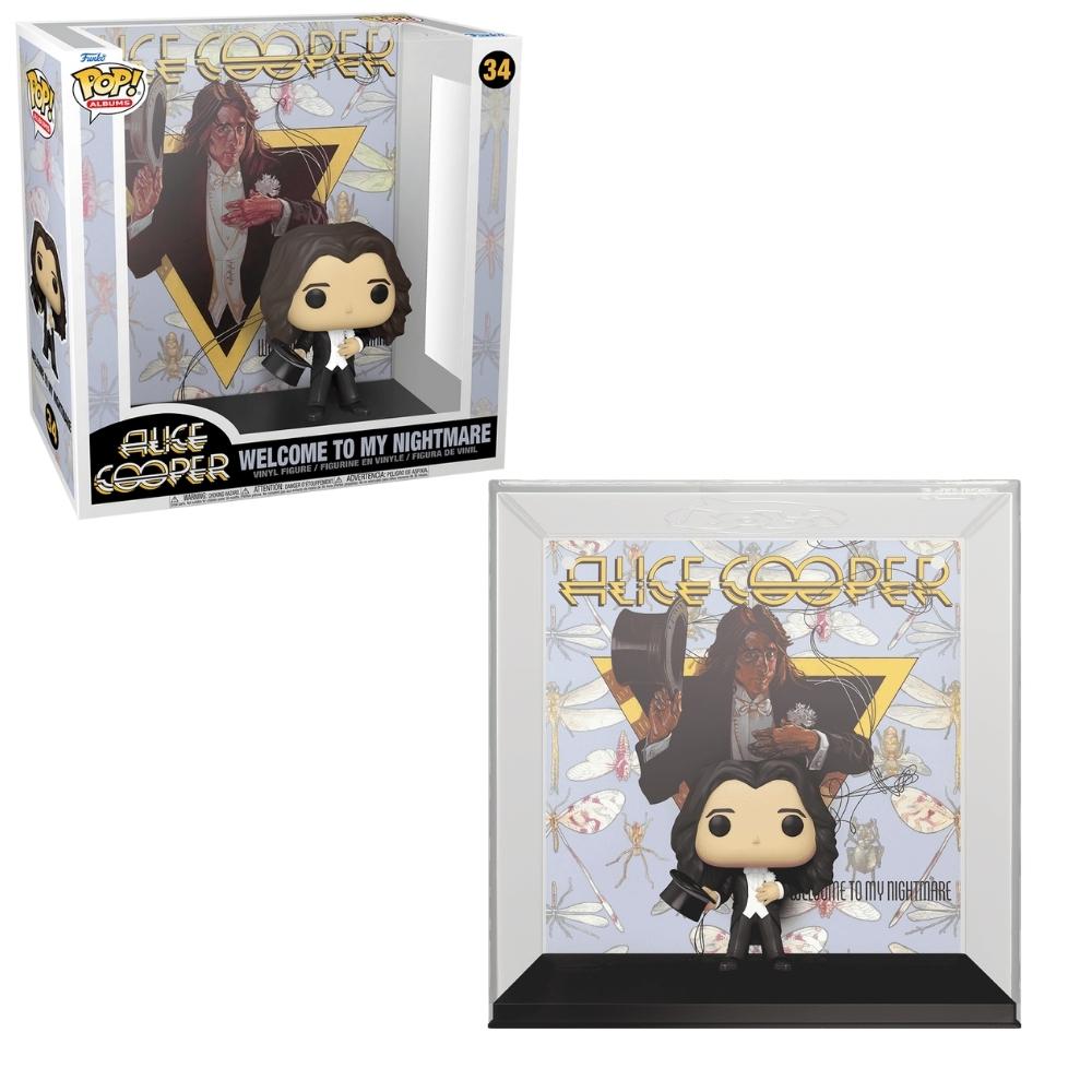Boneco Funko Pop! Album Cover - Alice Cooper - Welcome To My Nightmare