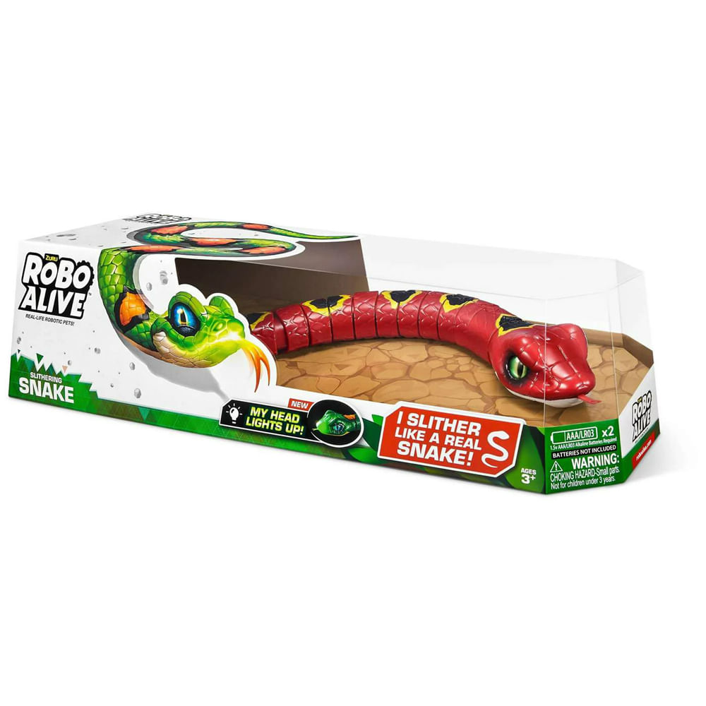 Robo Alive Em Forma De Cobra - Vermelho