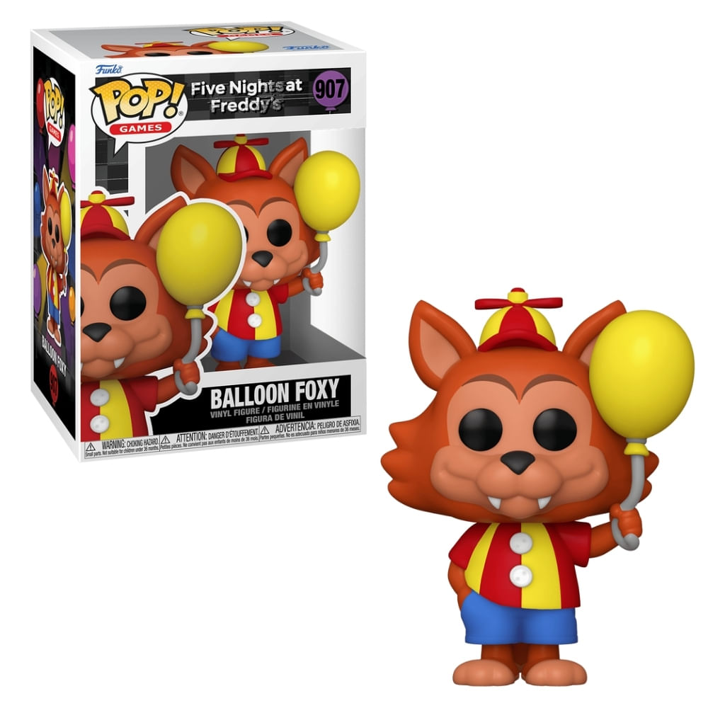 Boneco Funko Pop! Five Nights at Freddy’s - Balloon Foxy