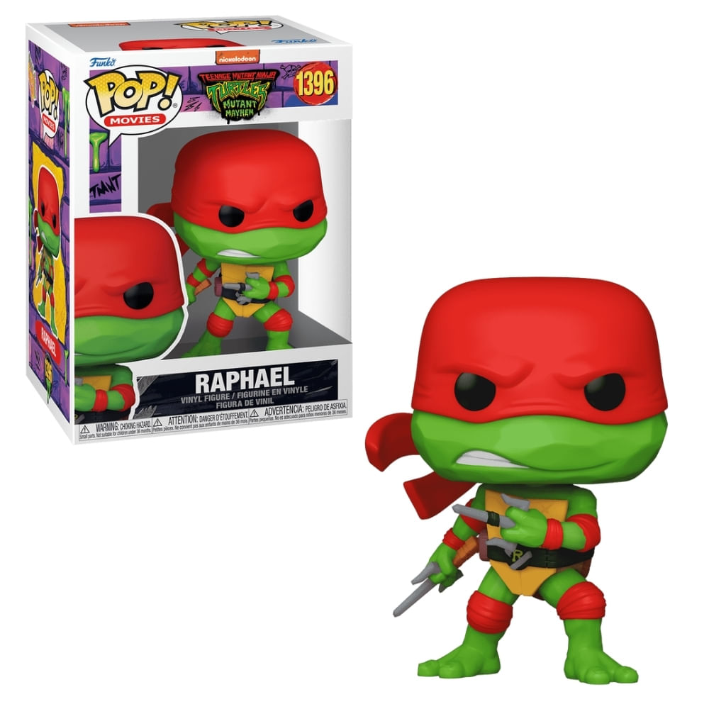 Boneco Funko Pop! As Tartarugas Ninja Caos Mutante - Raphael