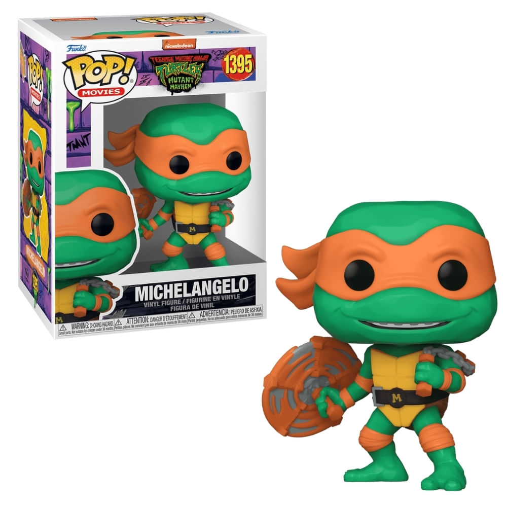 Boneco Funko Pop! As Tartarugas Ninja Caos Mutante - Michelangelo