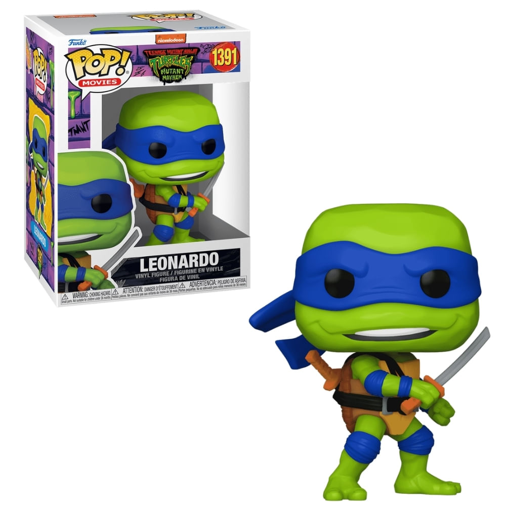 Boneco Funko Pop! As Tartarugas Ninja Caos Mutante - Leonardo