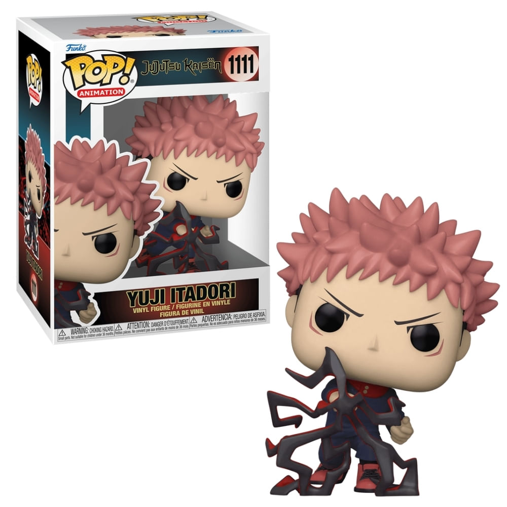 Boneco Funko Pop! Jujutsu Kaisen - Yuji Itadori