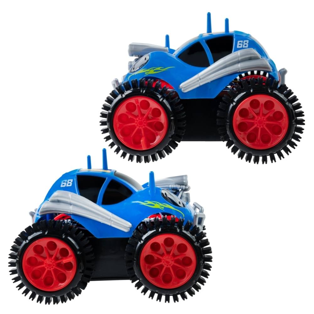 Carrinho de Controle Remoto Hot Wheels Turbo Tumbling - Azul - Imagem 3