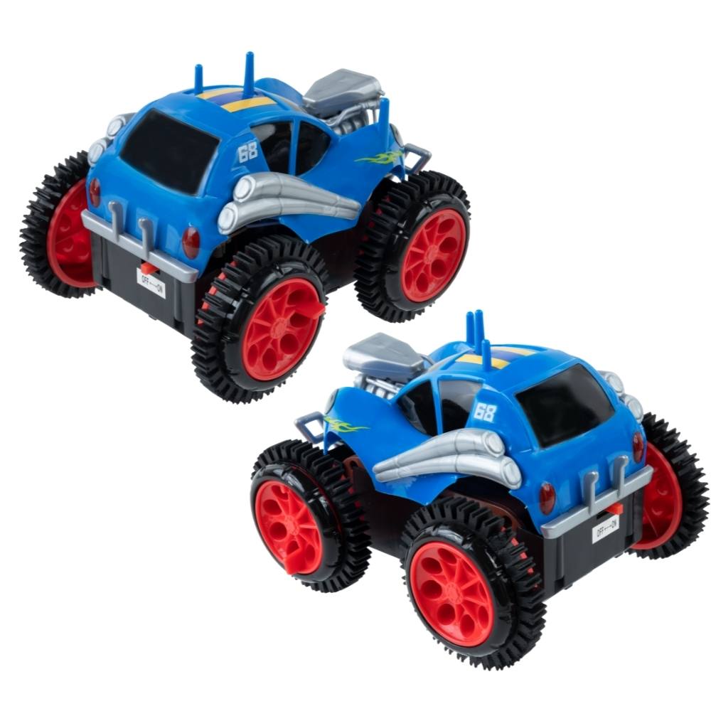 Carrinho de Controle Remoto Hot Wheels Turbo Tumbling - Azul - Imagem 6