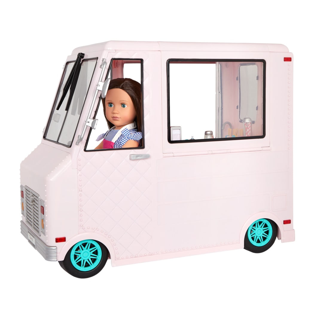 Caminhão de Sorvete Rosa - Our Generation - Imagem 4